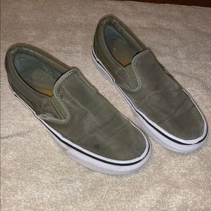 Olive green vans